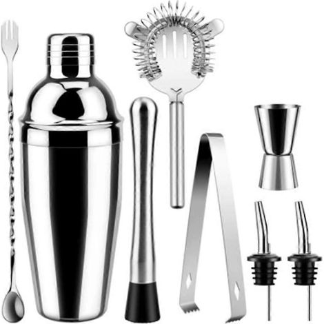 Cocktail-Bar-Werkzeugset, Barshaker-Set für Anfänger und Profis