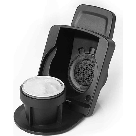 Adaptateur De Capsule Pour Machine A Café - Noir - Compatible Avec Machines À Capsules - Lot De 1 (1/5)