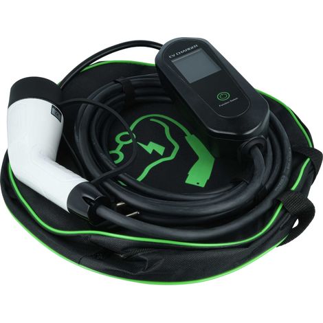 vhbw Ladekabel Typ 2 zu Typ F CEE 7/7 kompatibel mit Alfa Romeo Tonale Elektroauto, 1-phasig, 16 A, 3,5 kW, 7 m