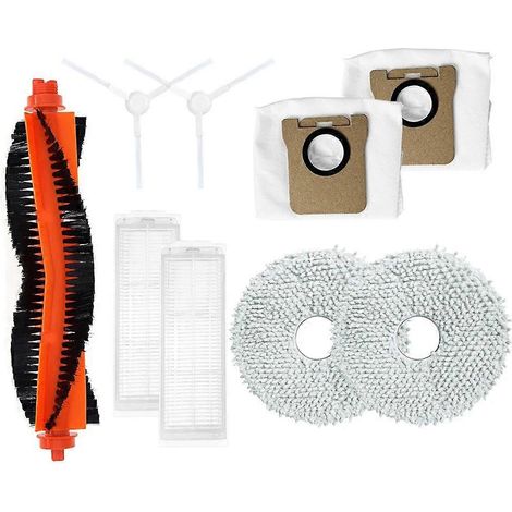 Ersatzteile für den Xiaomi M30 Pro/C107 Saugroboter: Hauptseitenbürste, HEPA-Filter, Reinigungstuch, Staubbeutel