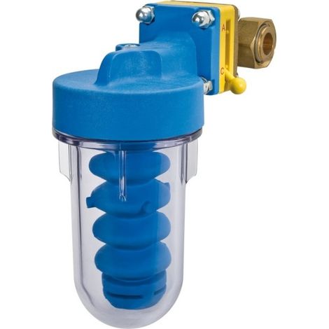Filtre anti-calcaire DOSAPLUS 3 1/2" écrou avec cartouche polyphosphate et by-pass - THERMADOR DOSA3