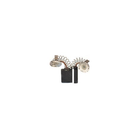 Set aus 2 anpassbaren Kohlen für Skil. Abmessungen: 6 x 16 x 19 mm.