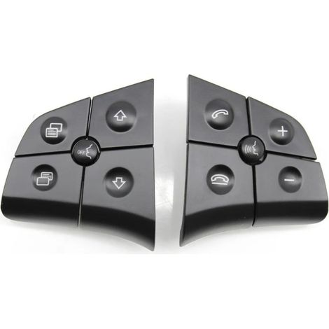 Bouton de Commande Volant SFALCI pour Mercedes Classe GL ML R W164 W245 W251, Interrupteur Multifonction Auto, Pièce 1648207910, Couleur B4, Remplacement Compatible (1/5)
