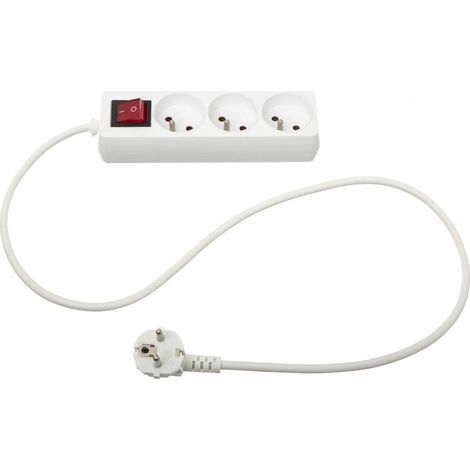 Bloc Multiprise 3 Prises avec interrupteur lumineux - Five (1/5)