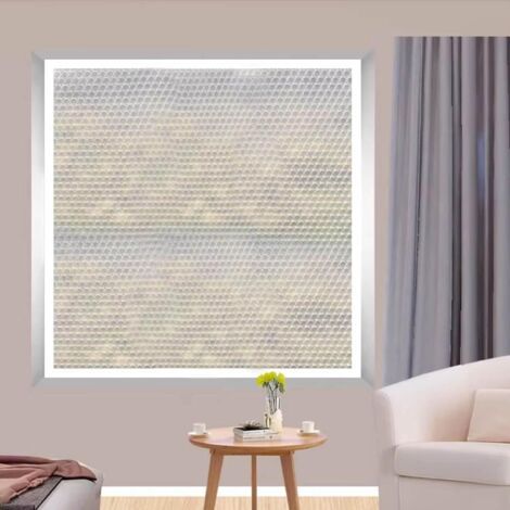 Film isolant pour fenêtres 100x120cm – Protection thermique contre le froid – Facile à installer – Réduit les pertes de chaleur (1/5)