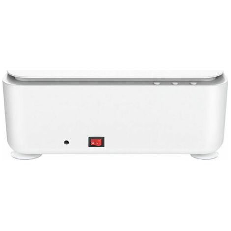 BUNTHAUS Appareil de nettoyage ultrasonique pour lunettes, version USB, blanc