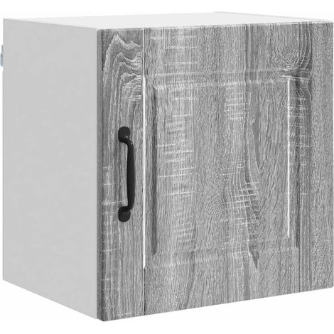 Maison Exclusive - Armadietto a muro PORTO Grigio Sonoma 40 x 31 x 40 cm