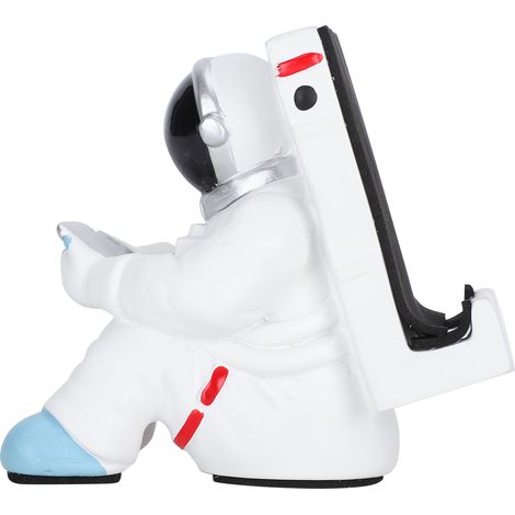 Support de téléphone portable multifonction, figurine d'astronaute en résine, support de bureau (1/5)