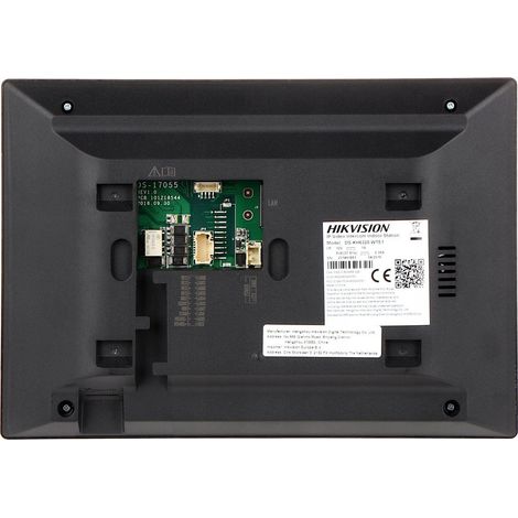Kit d'interphone vidéo Hikvision DS-KIS604-S(C) (1/3)