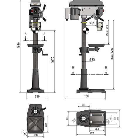 TALADRO COLUMNA DQ25 230V (1/5)