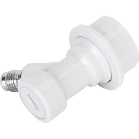 Raccord rapide pour systèmes de bière pression avec vanne à bille en plastique, connecteur de fût, outil pour brasseurs amateurs (1/5)