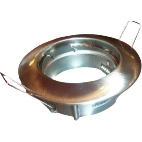 V-TAC VT-778 2 PORTAFARETTI FISSI ROTONDI DA INCASSO PER LAMPADINE GU10 E GU5.3 - SKU 3585