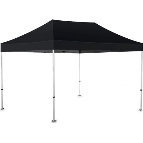Toit pour structure de tente 3x4,5 - noir