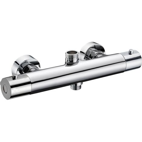 Robinet thermostatique pour colonne de douche rond (1/5)