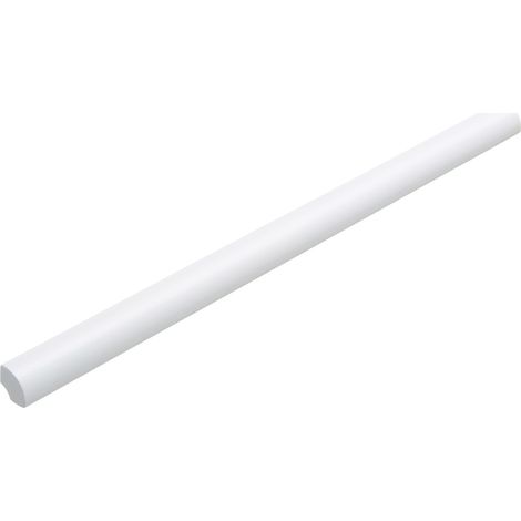 Primo Viertelstab 250 cm 12 x 12 mm weiß Leisten (1/2)