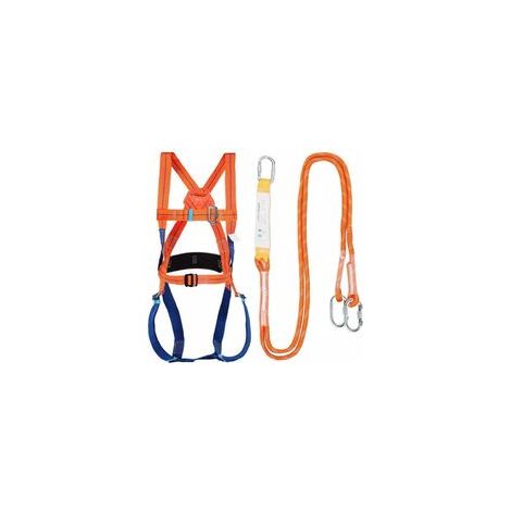 Harnais de sécurité antichute – Polypropylène haute résistance – Charge jusqu'à 100 kg – Pour travaux en hauteur et chantiers (1/5)