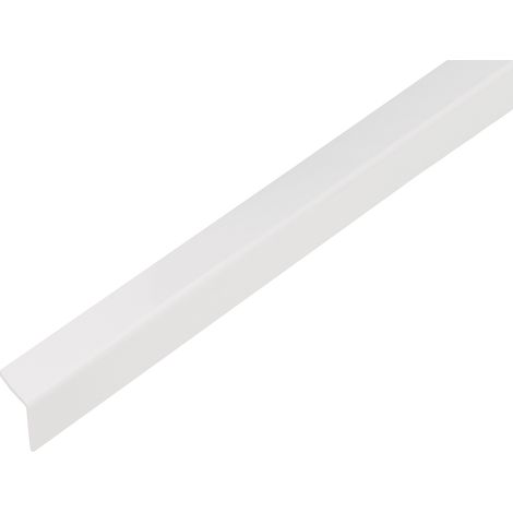PROFILO ANGOLARE ADESIVO 20X20X1000MM PVC BIANCO