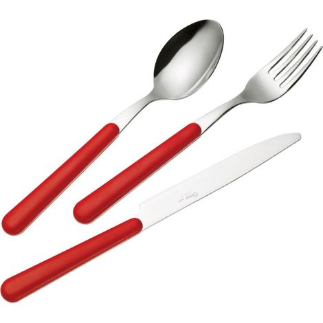 Servizio Set di Posate 24 pezzi in Acciaio Inox Eme Brio Turchese 68 (1/3)