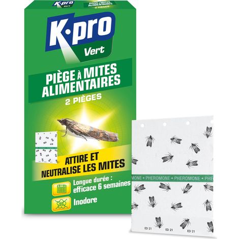 KPRO - Mites alimentaires 100% naturel piège x2 Kpro Vert