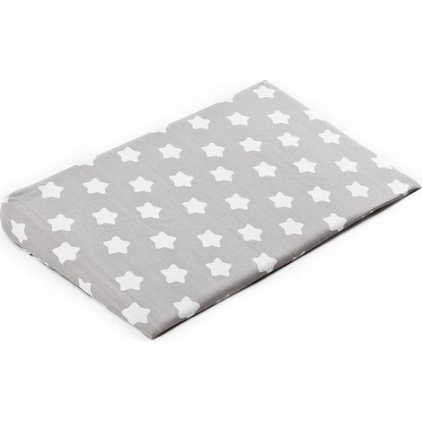 Taie d'oreiller pour canapé 38x60 cm, gris étoiles (1/2)