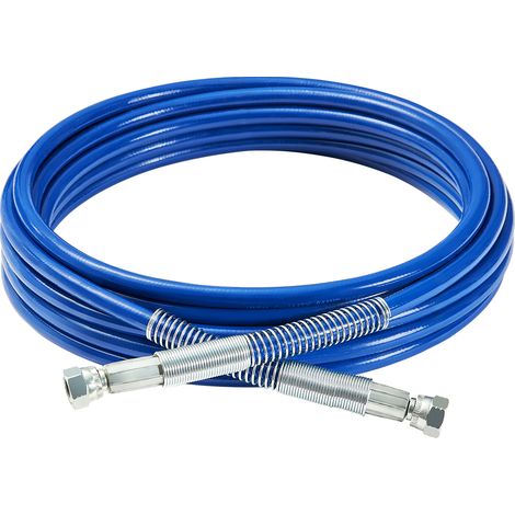 Mophorn 25ft Airless-Farbspritzschlauch, 1/4 Zoll, 4350 PSI Hochdruck, mehrschichtig verstärkt, universeller flexibler Schlauch zum Lackieren