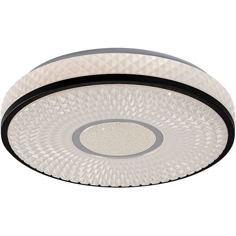 Plafoniera LED rotonda Ø39,5 24W effetto stelle Rabalux (1/5)