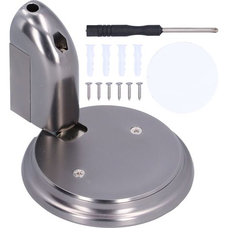 Poussoir mécanique de porte, anti-vent, silencieux, en alliage de zinc, butée de porte, arrêt de porte, quincaillerie (1/5)