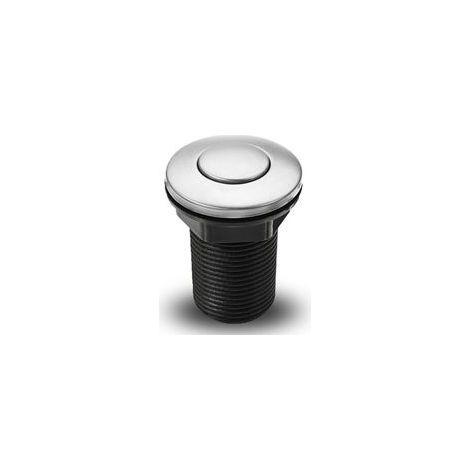 Liquidation totale Interrupteur pneumatique à bouton-poussoir pour baignoire, spa, déchets, déchets, noir, 34 mm,SEMAket,noir (1/4)