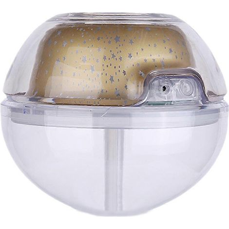 Humidificateur à projection de lumière cristalline 500 ml, diffuseur d'aromathérapie pour spa et yoga (1/4)