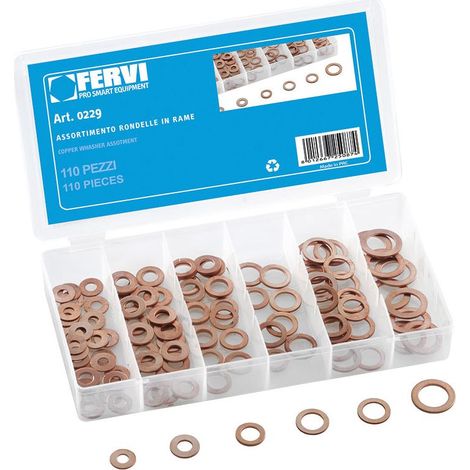COFFRET 110 PC ASSORTIMENT RONDELLES RONDELLE CUIVRE 0229 (1/2)