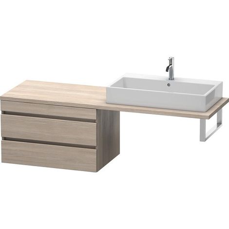 DURASTYLE console base 512x800x548mm pino argento