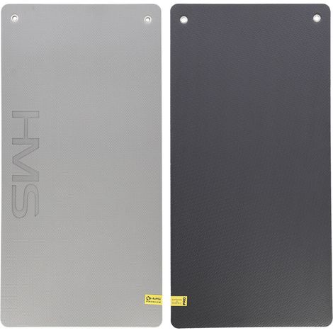 MFK07 TAPIS DE FITNESS GRIS CLAIR-NOIR 12060CM EVA 15MM HMS PREMIUM (1/5)