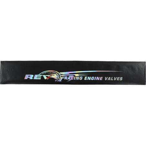 Autocollant de pare-brise de voiture, autocollant universel Akozon pour vitre avant 130 x 21 cm, autocollant réfléchissant, décoration de style de voiture pour la plupart des véhicules (moteur de cour (1/5)