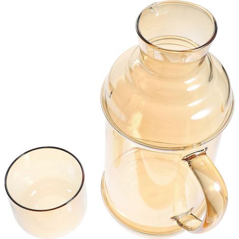 Bouilloire en verre pour eau froide, pichet ménager compatible avec un usage domestique pratique (1/5)