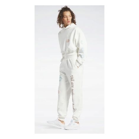 Reebok Damen-Jogginghose, weiß, Größe M 0A9B6A HINTERGRÜNDE (1/5)