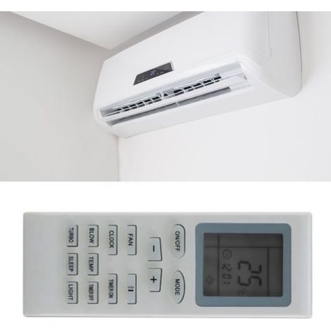 Télécommande universelle pour climatiseur GELI, télécommande infrarouge anglaise de remplacement. (1/5)