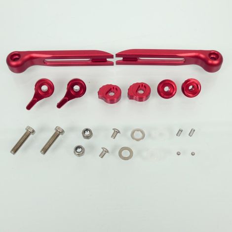 Bremshebel rechts Myra für Auto, Aluminium CNC, rot, neu (1/5)