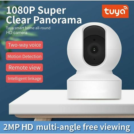Green Mobility-Caméra réseau 1080P 2MP WIFI tête tremblante avec emplacement pour carte TF Service de stockage en nuage Prise en charge de l'interphone vocal bidirectionnel Vision nocturne infrarouge  (1/5)