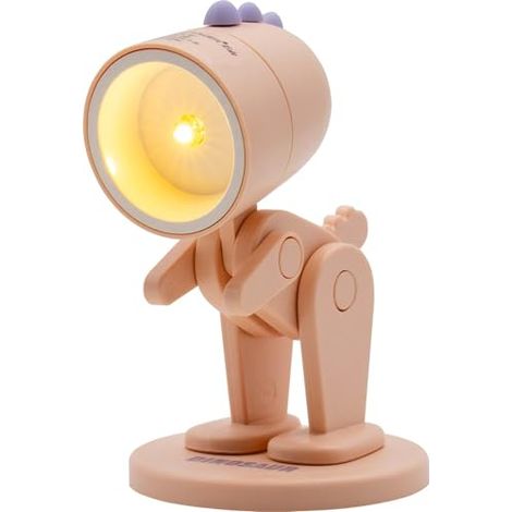 REALPOWER LAMPE DE POCHE LED EN FORME D'ANIMAL ROSE AVEC SOCLE 486319