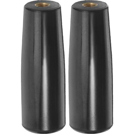 Lot de 2 poignées rotatives en bakélite résistante à la chaleur, poignées de rechange ergonomiques pour fourchettes de barbecue, accessoires pour barbecue en extérieur et camping-AquaForge (1/5)