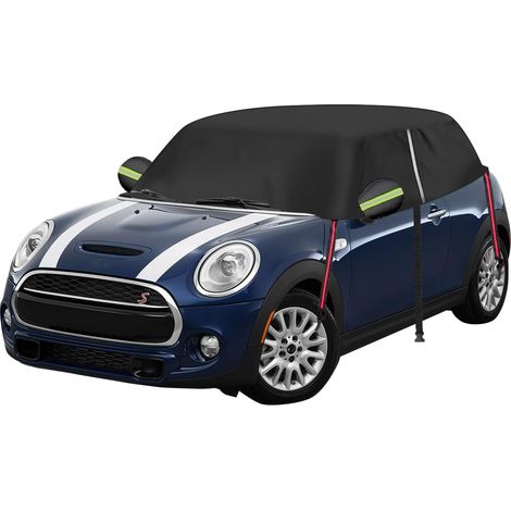 Demi-housse de voiture pour 5 portes F55 2014-2025, Oxford 420D, imperméable, résistante aux UV, au soleil, à la neige, à la pluie, à la poussière, protection contre les intempéries (1/5)