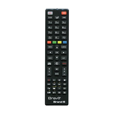 TELECOMANDO BRAND6 TV TELEFUNKEN BRAVO - 2 pezzi