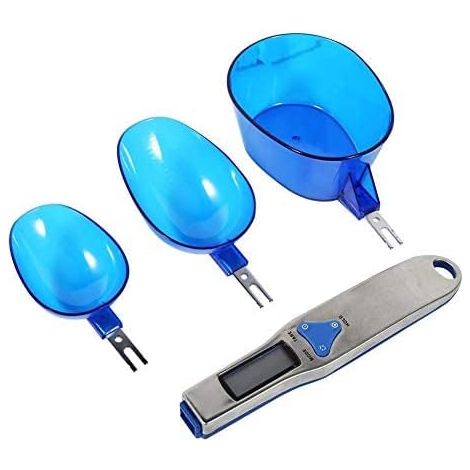 Messlöffel-Set, 500/0,1 g, präzise elektronische digitale austauschbare Löffel, Küchenwaage, Messwerkzeug (1/5)