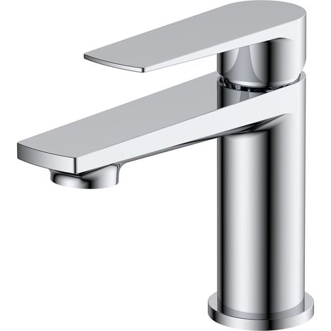 RAK Blade Mini Mono Basin Mixer Tap with Waste - Chrome (1/2)
