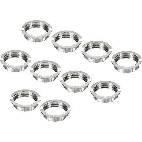 G9 Anneau Adaptateur Abat Jour Réducteur Lumière Douille Lampe M20 Support Zinc Alliage Luminaires, Blanc (1/5)