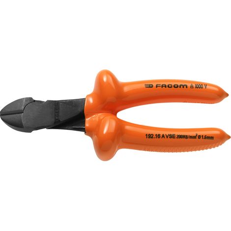 Pince coupante diagonale Facom 192.16AVSE 165 mm ( Prix pour 1 ) (1/2)