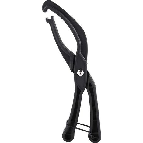 1 pince démonte-pneu vélo, principe de levier, plastique durable, conception à ressort, ouverture large, pour réparation sur route ou atelier (1/5)