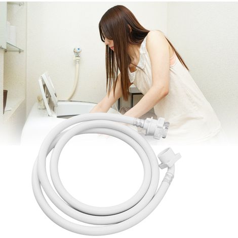 Compatible avec les tuyaux d'arrivée d'eau de 2 m pour les machines à laver Haier originales/entièrement automatiques à chargement par le haut/frontal. (1/5)