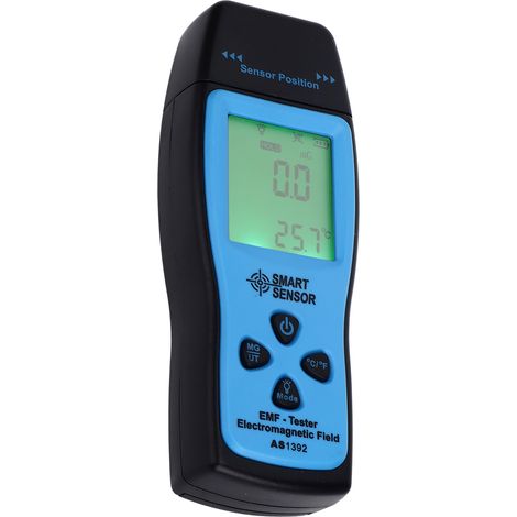 Compteur de rayonnement électromagnétique domestique AS1392 portable, détecteur de mesure anti-radiation pour téléphone (sans piles) (1/5)
