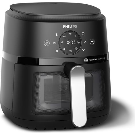Philips 2000 series NA221/00 Friggitrice ad aria calda 4,2 L 1500 W Nero, Argento (1/6)